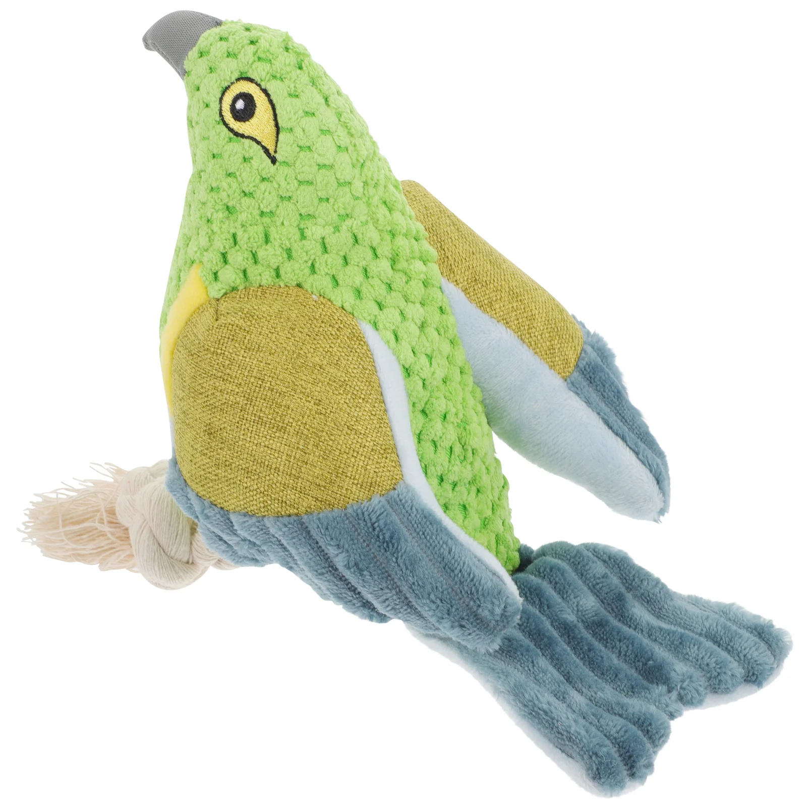 

Pet Plush Toys Sound-making Dog Chew Parrot Bird High-quality Puppy Squeaky Chewing Cotton Rope Interactive Stuffed Exercise