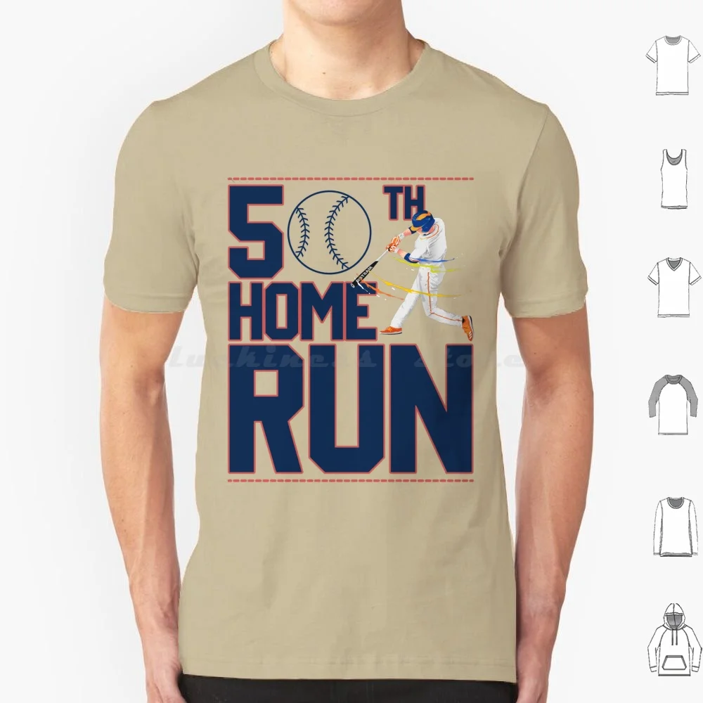 

Футболка 50th Home Run / Бейсбол / 50th Birthday Футболка большого размера 100% хлопок 50th Home Run Sports Baseball Team Sport Home Run