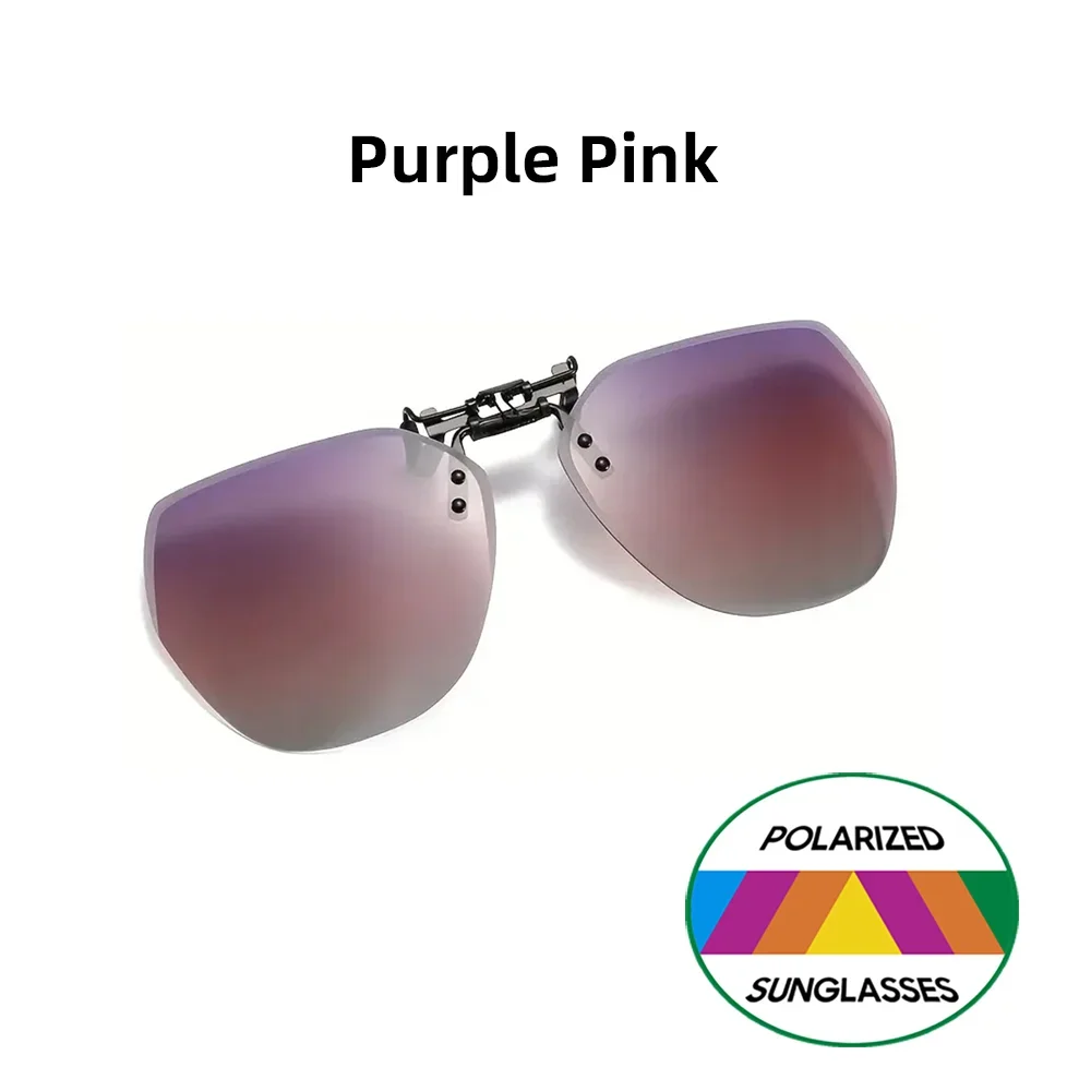 Männer Auto Fahren Flip Up Clip auf Sonnenbrille Outdoor Brillen Polarisierte Frauen Große Größe Nachtsicht Angeln UV400 Sonnenbrille – Detail 12