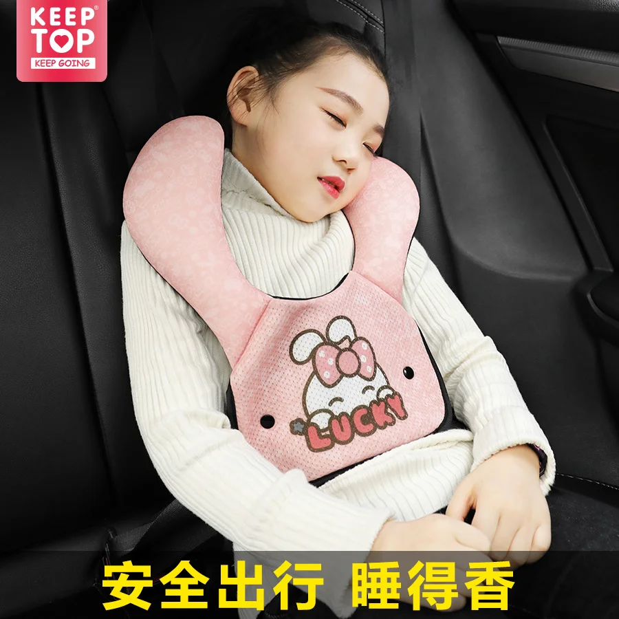 Child Seat Belt Anti Strangulation Seat Belt Adjustment Fixer Anti Strangulation Limiter Simple Seat Strap