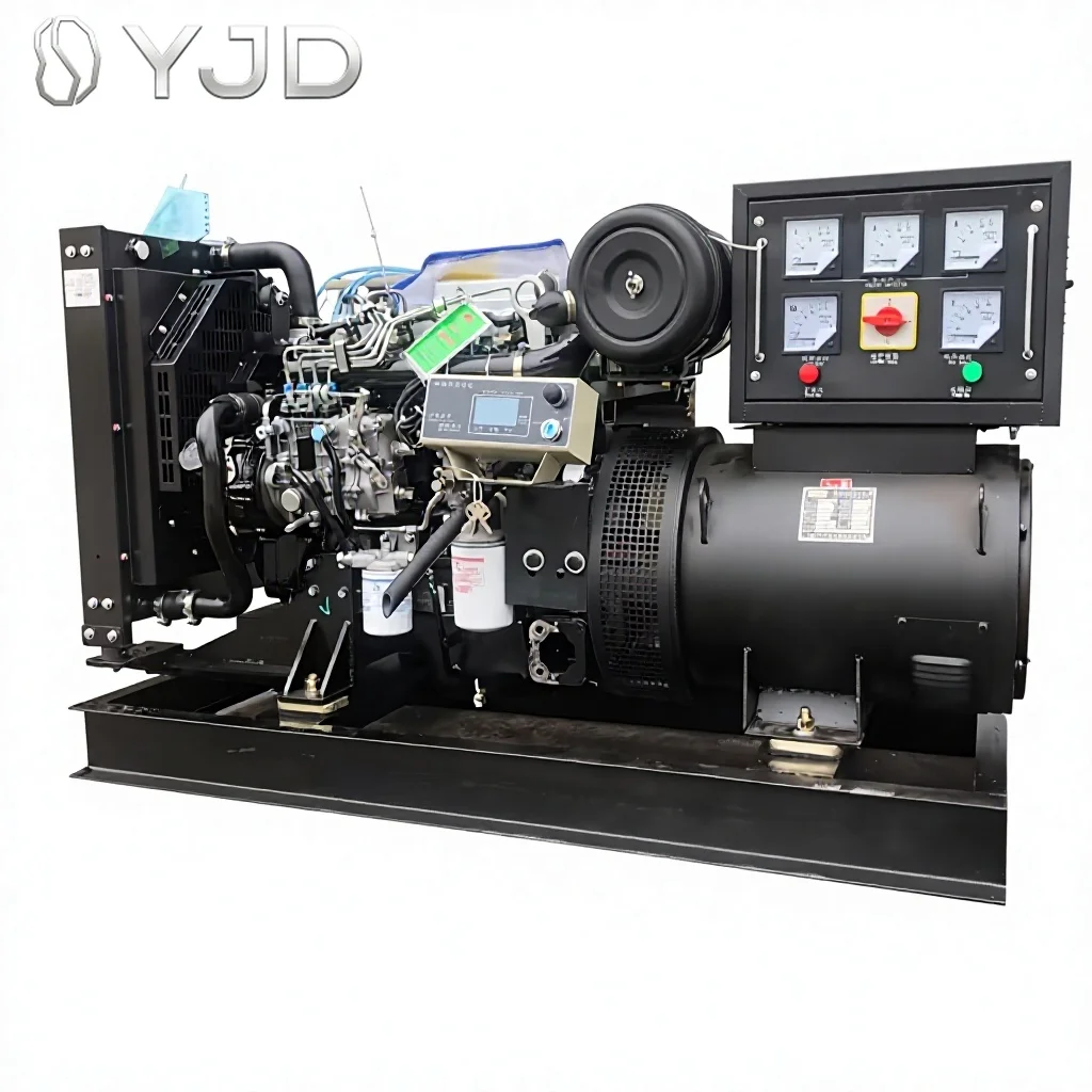 YC4V55Z-D20 38KW 45KVA Open Frame Type Diesel Generator Brushless Alternator Remote Start Control Penal 1500/1800 50/60Hz