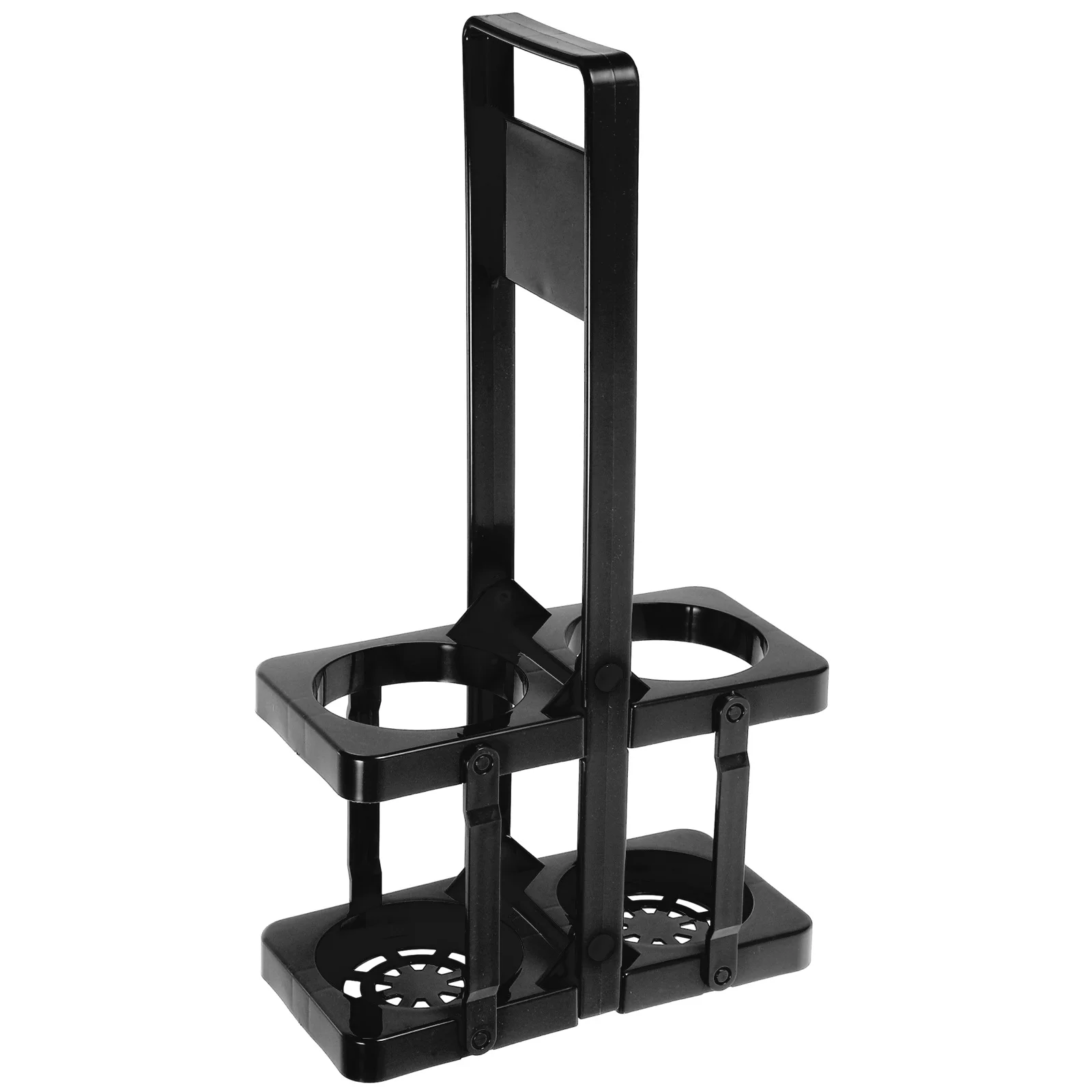 

Plastic Beer Bottle Storage Rack Portable Folding Basket Reusable Beer Carrier for Picnic Party Barbecue Use Drink Holder