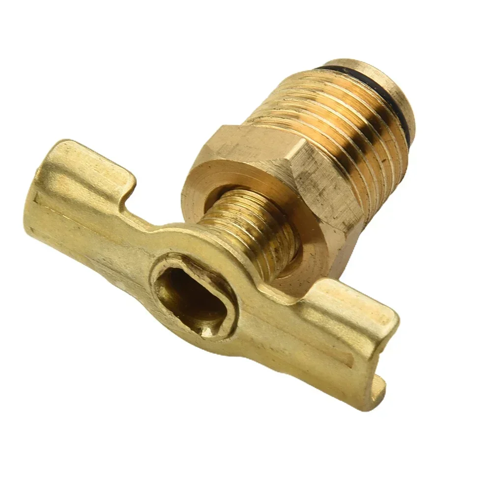 

Drain Plug Valve Blowdown Valve Air Compressor Air Compressor Tank Accessory Brass Tank 1pcs For Air Compressor Tank