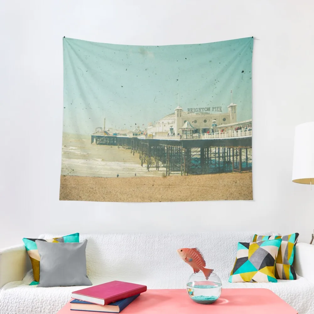 

Brighton Pier Tapestry House Decoration Wall Hanging Decor