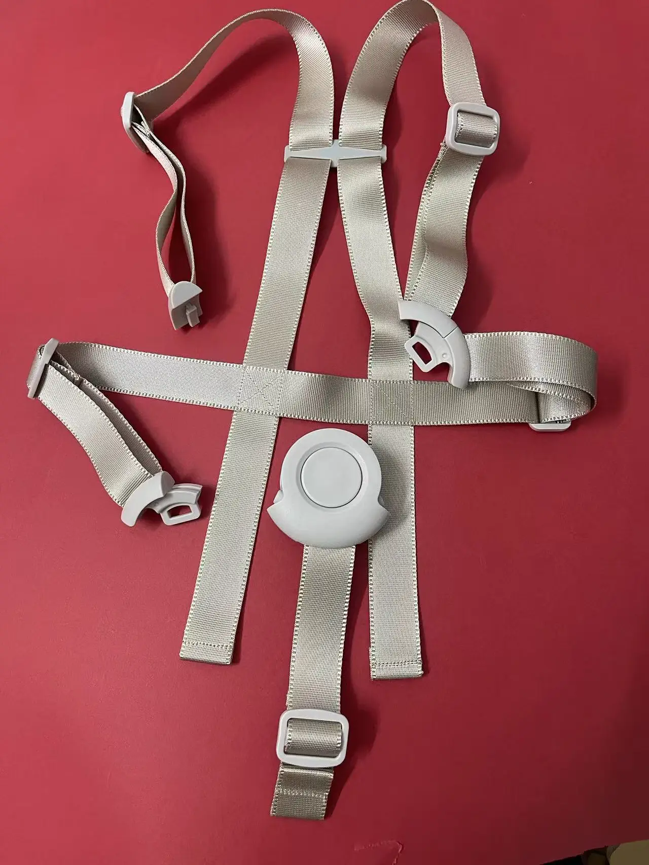 Immagine 7: Imbracatura di Sicurezza a 5 Punti di Ricambio per Seggiolone Stokke Tripp Trapp, Set da 2 per Seggiolone TrippTrapp