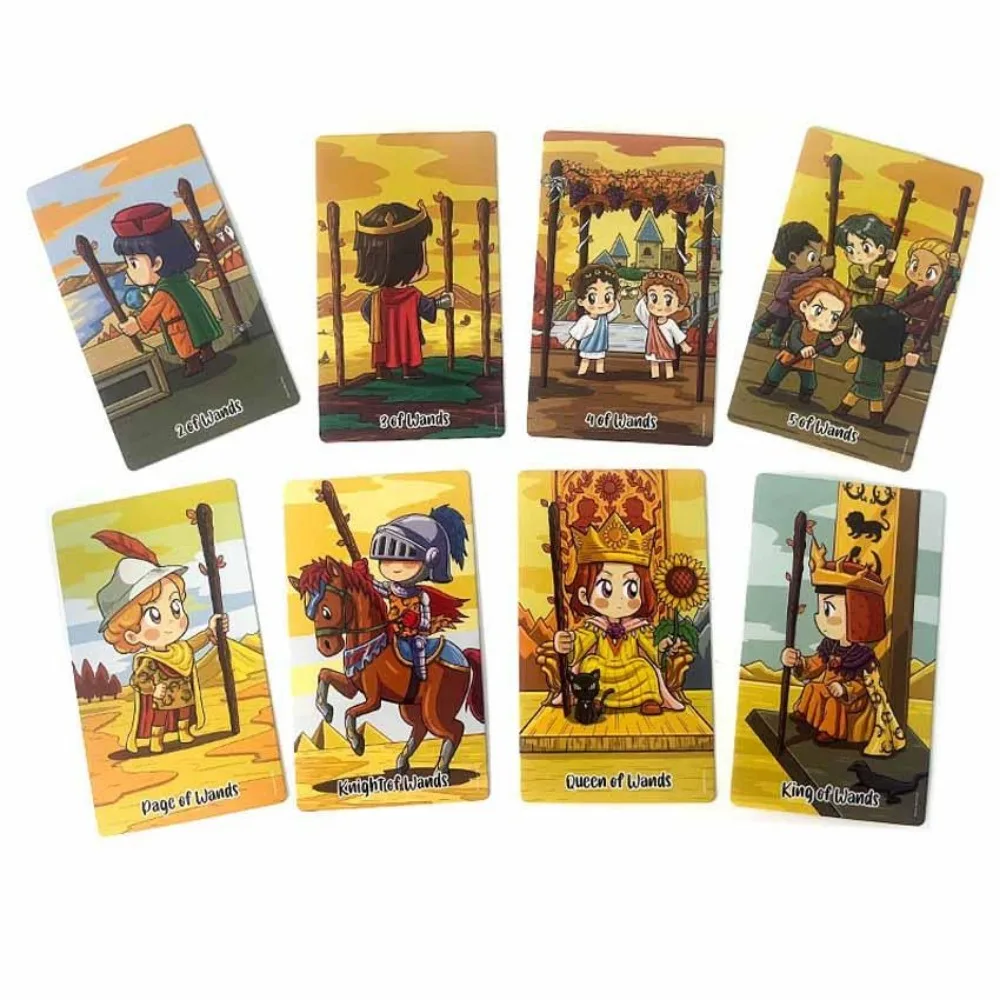 

Осенняя карта Miss Tarot 12x7 см