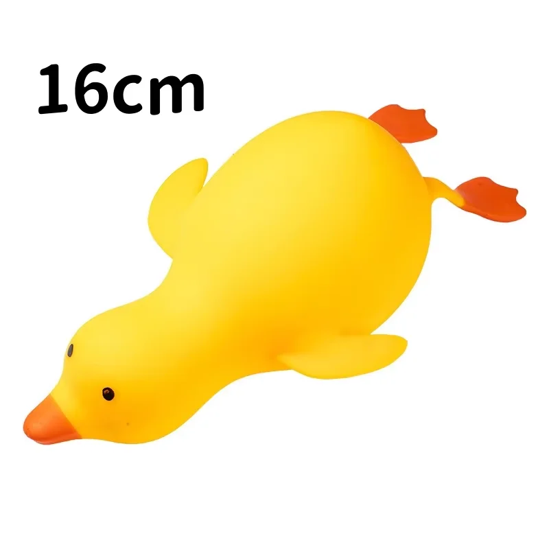 Antistress Enten-Squishy-Fidget-Spielzeug: Süße Enten-Quetschfiguren mit langsamem Rückprall, Dekompression-Stretch-Spielzeug für Freunde – Bestes Geschenk