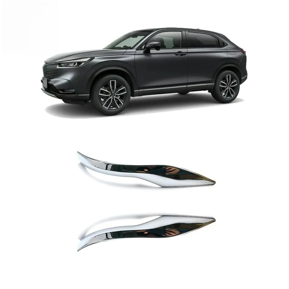 

For Honda Vezel HR-V E:HEV 2021 2022 + Accessories Rearview Mirror Strip Trim Molding Decoration
