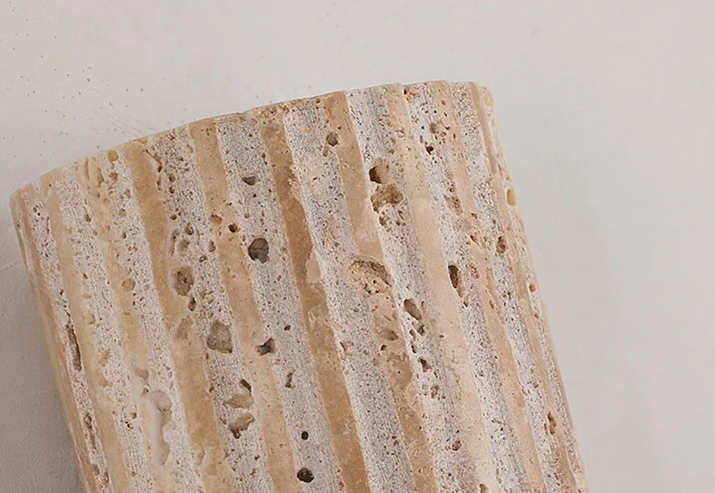 Three-Dimensional Natural Stone Wall Light Outdoor 3000K