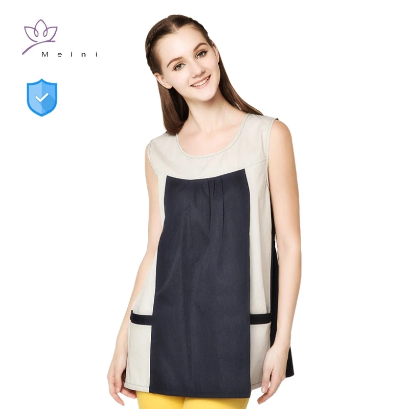 抗放射線服電磁波保護金属繊維マタニティドレス新エネルギー車emrシールド服