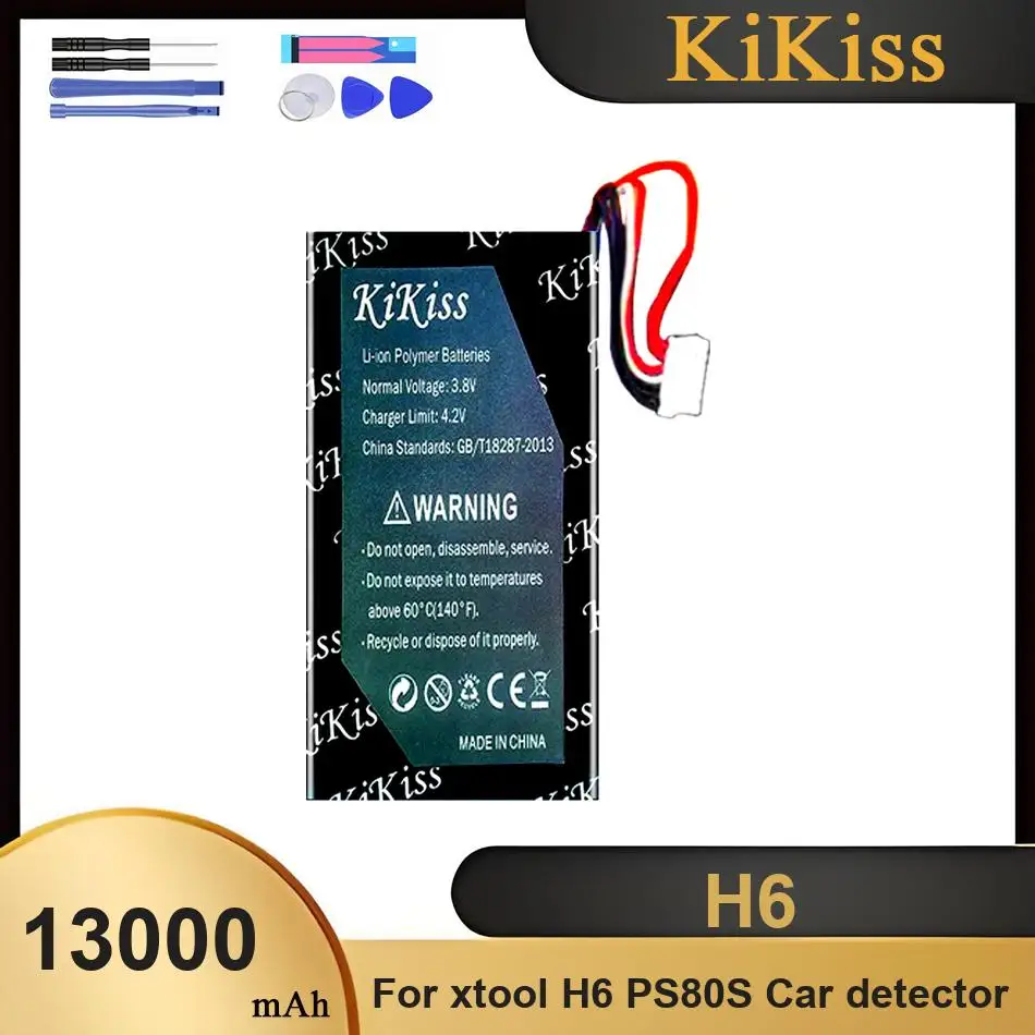

Аккумулятор для ноутбука H6, замена батареи для xtool H6 PS80S, автомобильные аккумуляторы