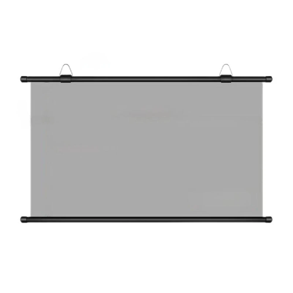 XIAOHUI écran de projecteur HD épais Anti-lumière 16:9 écran de Projection domestique mural sans trou 60/72/84/92/100/110/120/133 pouces