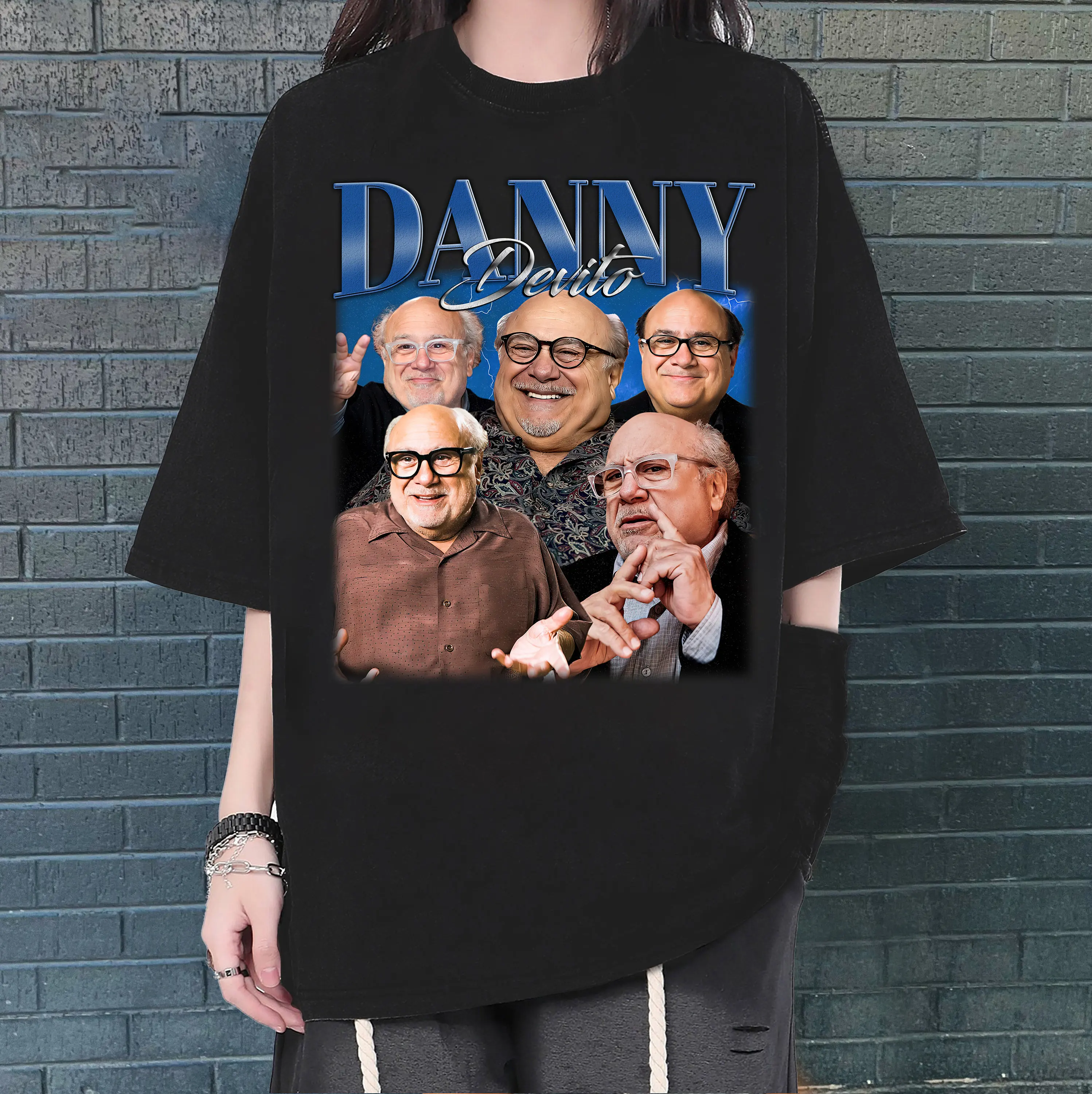 Danny Devito T Shirt Hip hop Retro Bootleg 90's Fans Trendy