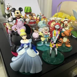 1PCS 8-9cm Disney Snow White Ursula Tigger Christmas ornament pendant