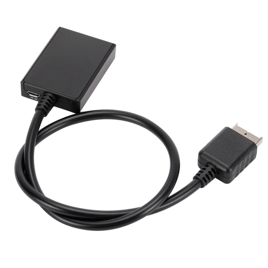 Adapter konwertera audio-wideo kompatybilny z PS2 na HDMI Obsługa trybów wyświetlania PS1/2/3 dla komputera HDTV Adapter kabla Full HD