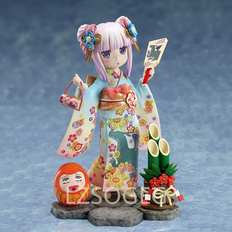 F:NEX Miss Kobayashi's Dragon Maid Kanna Finest Kimono PVC Action Figure Anime Figure Model Toys Collection Doll Gift