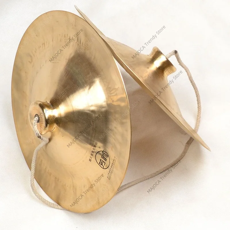 Chinese Lion Dance Prop Brass Cymbals Folk Percussion Instruments Cymbal Use In Rock Music Heavy Metal Thrash Metal