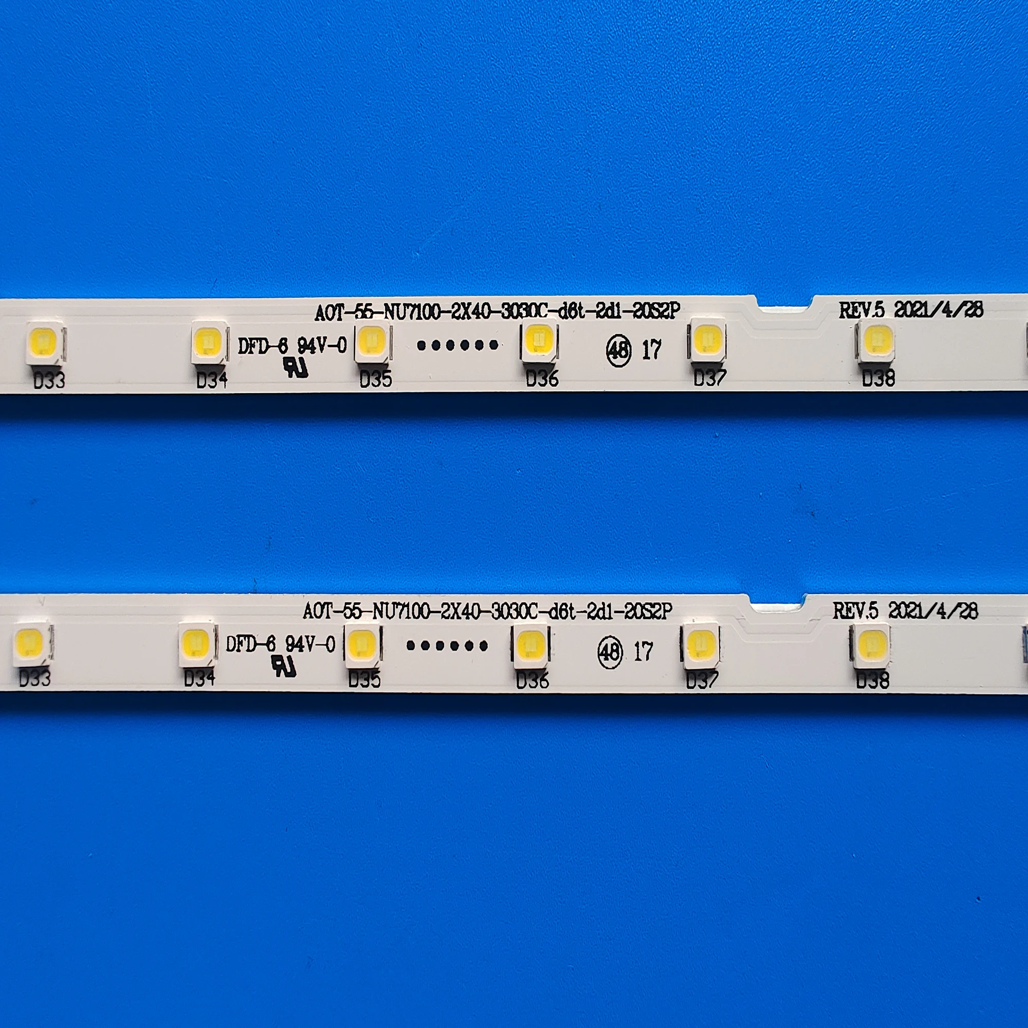 LED backlight strip For UE55NU7090U UE55NU7093U UE55NU7100 UE55NU7100U UE55NU7300 UE55NU7300U UE55NU7170 UE55NU7170U UE55NU7305K