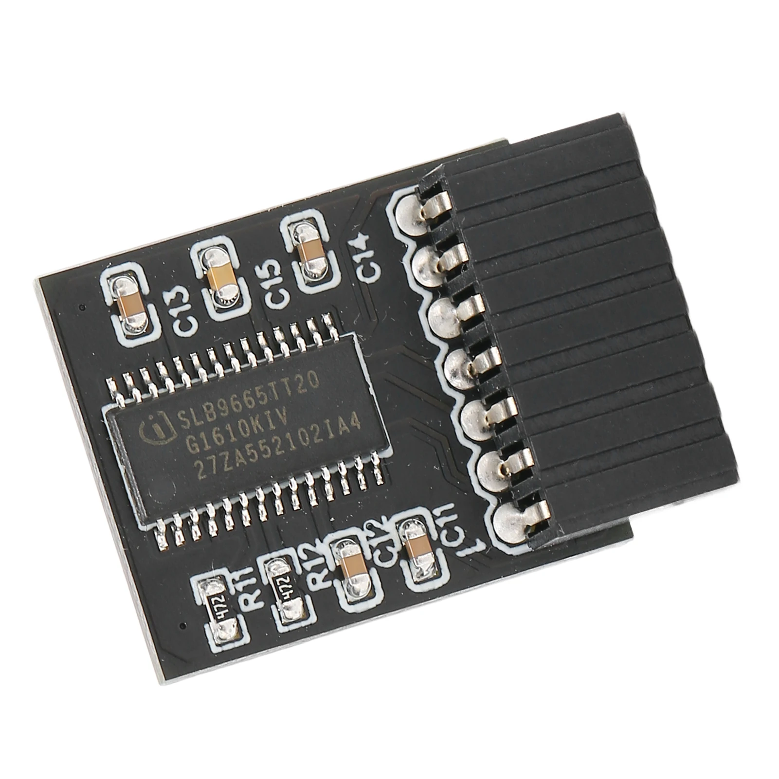 TPM 2.0 Encryption Security Module 14Pin LPC Interface Remote Card Encryption Durable Security Module for ASUS 14Pin LPC Tpm 2.0