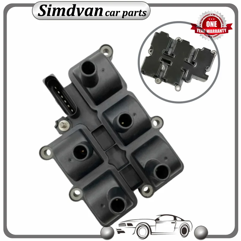 Image of Neue Zündspule für SEAT Toledo VW VOLKSWAGEN Bora Golf Beetle 2000 Passat 2.3 V5 071905106 0986221017 0040100037