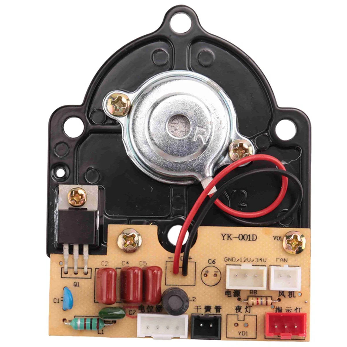 1 buah alat penyemprot piring panas atomisasi daya plat atomisasi Shock Plate Humidifier ultrasonik Drive serbaguna aksesoris