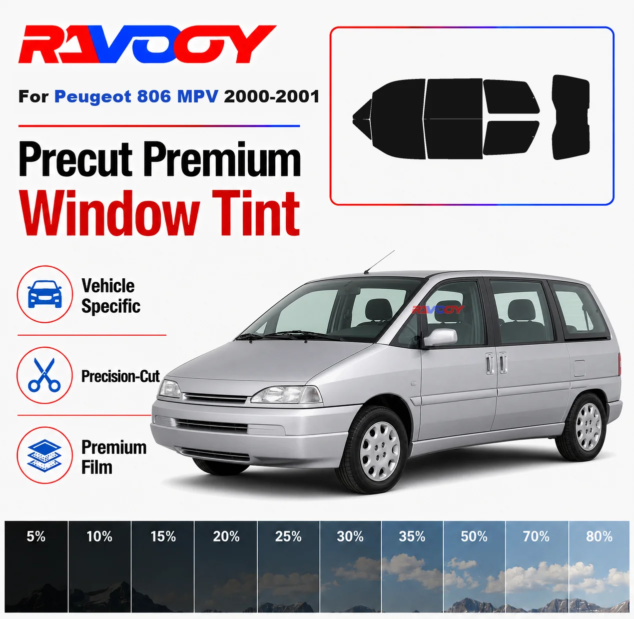premium-precut-window-tint-kit-front-rear-windows-rear-windshield-for-peugeot-806-mpv-2000-2001-complete-set-nano-ceramic-film