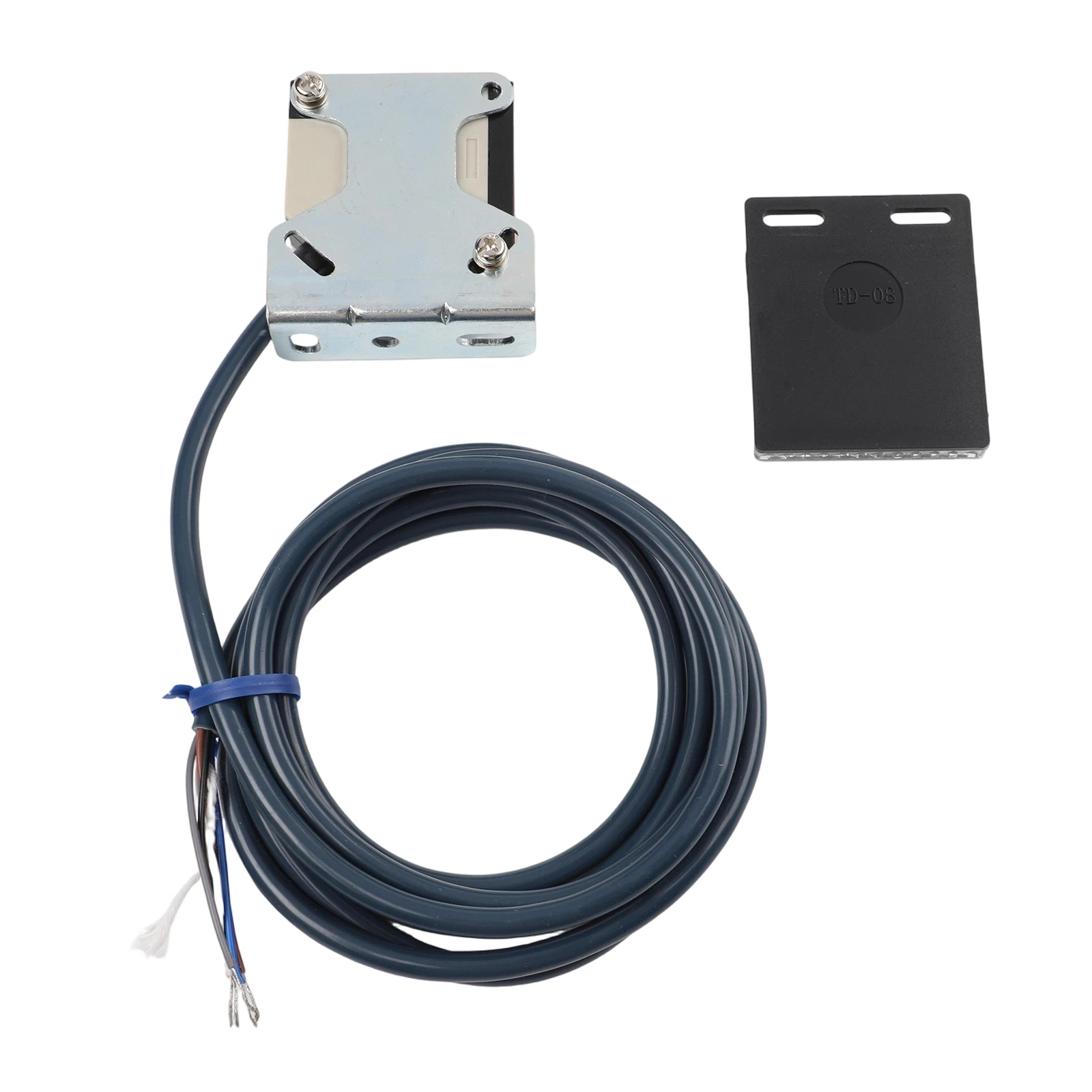 Photoelectric Infrared Sensor Switch with Mirror Reflection Detection Method AC90 250V Five Wire Square Lens Compact Size