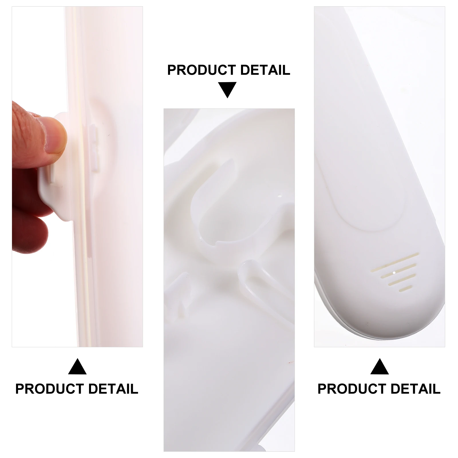 

2pcs Electric Toothbrush Box PP Material Storage Case Container Travel Holder Universal Stand Plastic Organizer