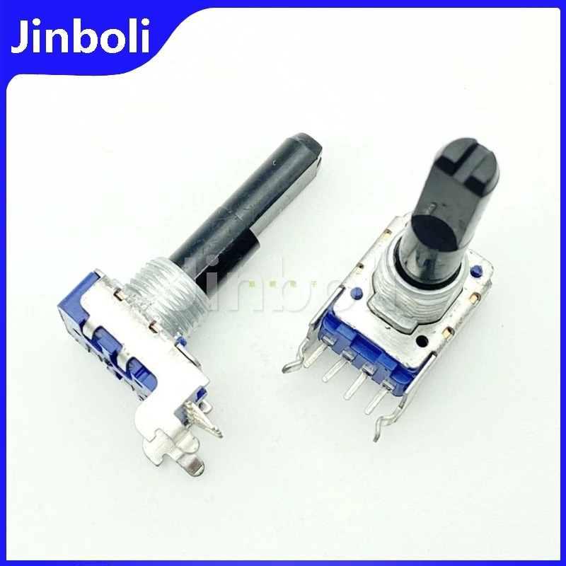 2PCS High-quality RK11 Type B50K 4Pins With Center Positioning Power Amplifier Mixer Volume Potentiometer 25mm Handle Length
