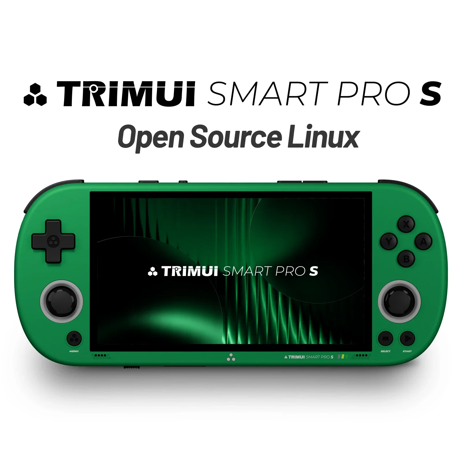 TRIMUI SMART PRO S ريترو وحدة تحكم بجهاز لعب محمول Allwinner A523 معالج 4.96 بوصة IPS شاشة Smartpros نظام لينكس لعبة فيديو هدية