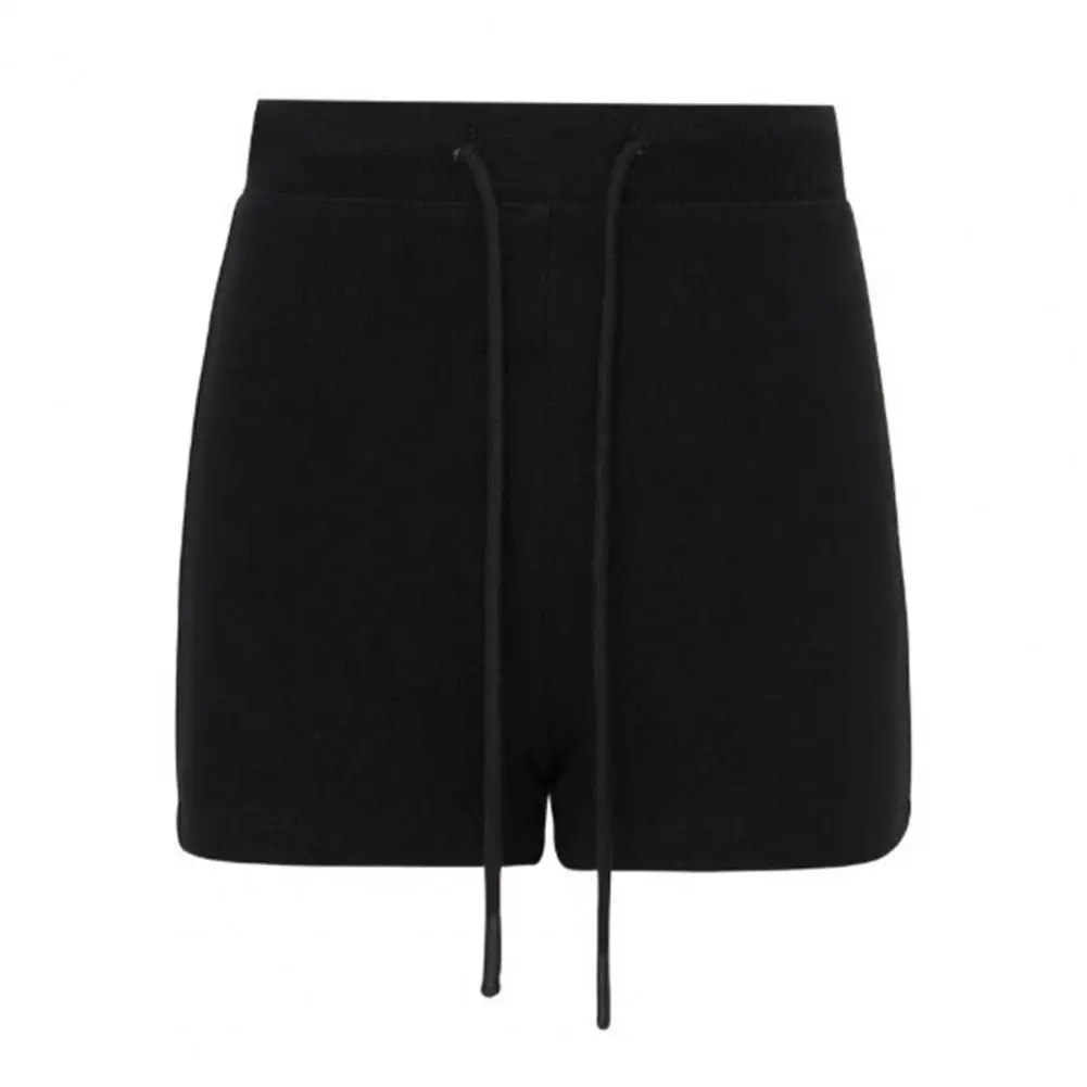 Women Hot Pants Women Sport Shorts with Elastic Waistband Adjustable Drawstring Gym Shorts Low-rise Summer Outdoor Activewear