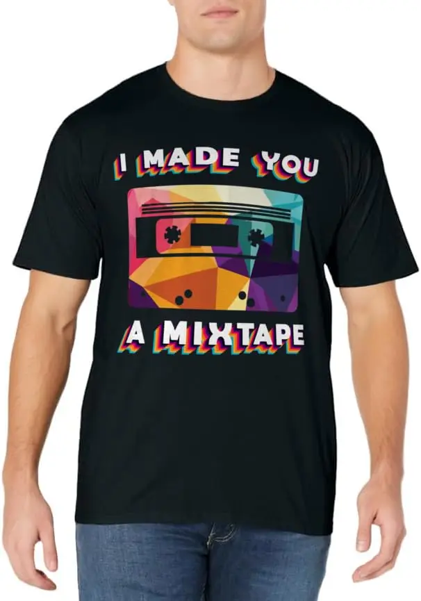 Mixtape 80s 90s Vintage Costume Retro For Men Women Gift T-Shirt