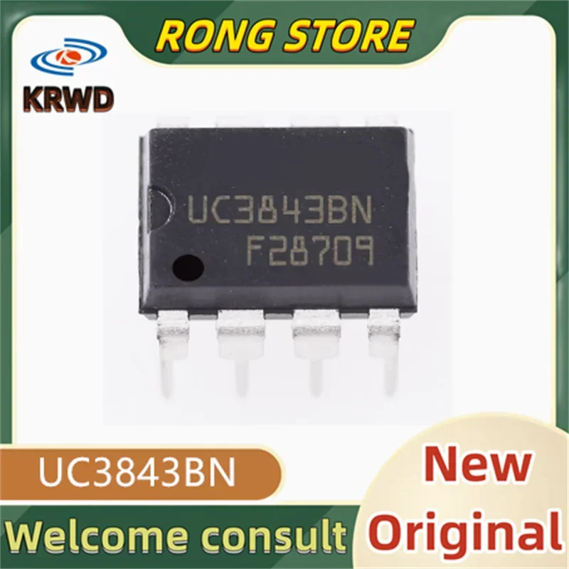 10PCS UC3843BN New original UC3843B UC3843 3843 DIP8