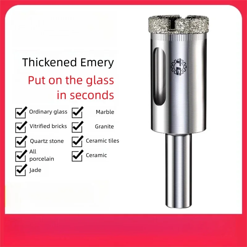TG Premium Glass & Tile Drill Bit for Round Hole Drilling - Perfect for Porcelain, Granite and Ceramic