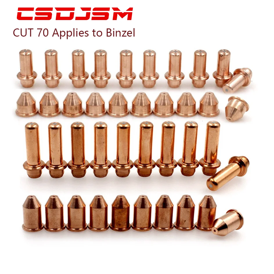 

CUT 70 742.D056 742.D008 742.D018 742.D057 742.D041 742.D014 742.D038 Plasma Nozzle Tips Electrode for Binzel Abiplas Torch,