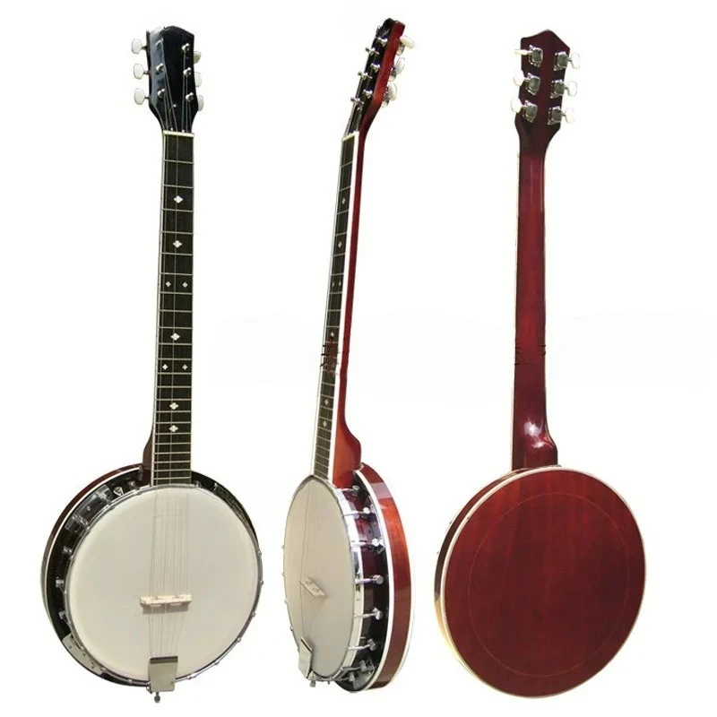 Handmade guitar 6-string banjo, Western instrument mandolin
