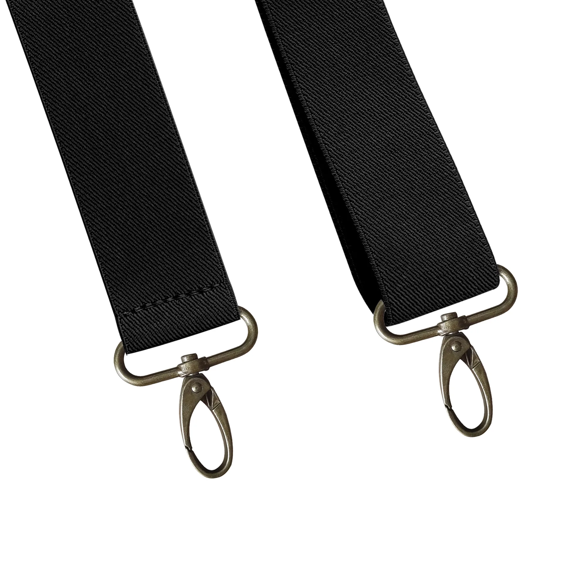 Bretelle vintage da uomo resistenti, grandi, alte, 3,5 cm, a forma di X, 4 moschettoni, bretelle elastiche regolabili per pantaloni, festa di nozze