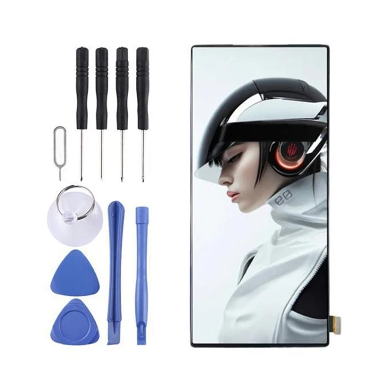 Fingerprint Recognition Not Included TFT LCD Touch Assembly For ZTE Nubia Redmagic 9 Pro For Cell Phone Repair Parts-Y41A