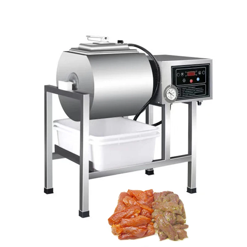 

PBOBP Vacuum Fried Chicken Bloating Machine Bacon Presser Tumbling Intelligent Small Meat Products Pickles Hamburger