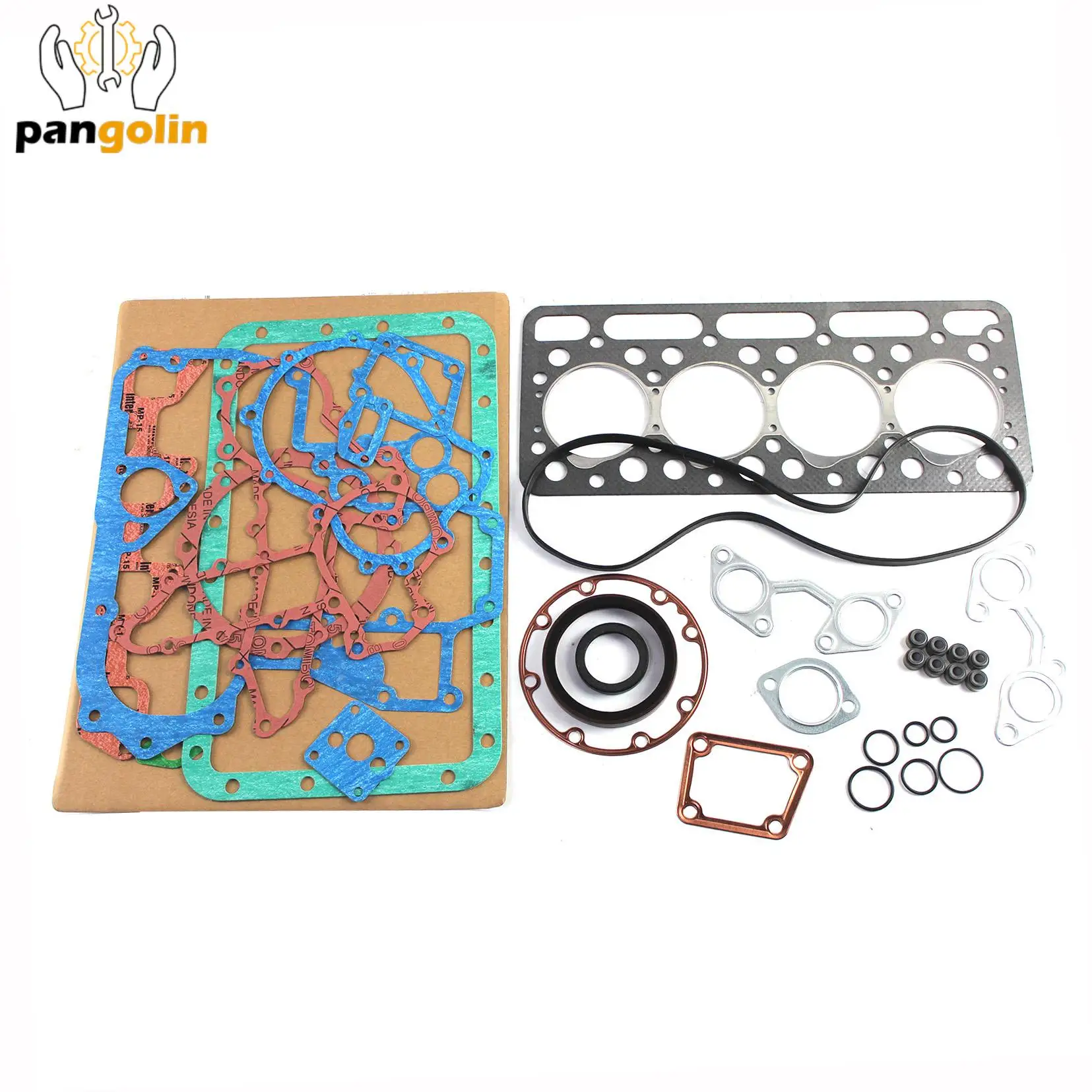 

Engine Gasket Kit V2003 V2003t V2003m V2003di For Kubota Bobcat Tractor L4300f L4300dt L45 1g726-21772 Excavators Accessories