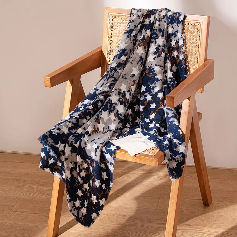 الخريف والشتاء وشاح المرأة الجديدة المألوف وشخصية، الراقية ومتعددة الاستخدامات، طالب تقليد الكشمير شال دافئ