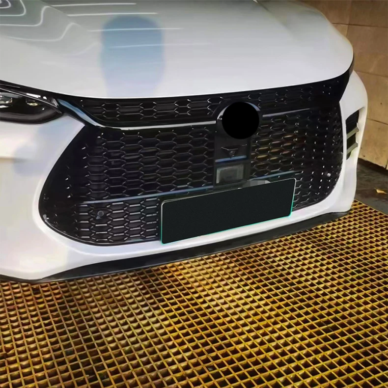 ملحقات StlfCar شبكة أمامية سوداء شبكة سباق مركزية شبكة شواء على شكل قرص العسل لـ BYD Tang DM 2018-2020 #3