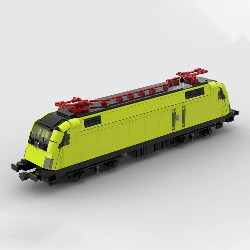 

994 шт. MOC Taurus FlixTrain модульные строительные блоки DIY модель поезда креативная железная дорога игрушка образовательный подарок для детей