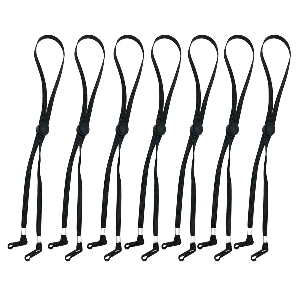 

12pcs Anti-fall Face Mask Lanyard Premium Metal Plastic Durable Adjustable Fast Buckles Stable Practical Safety Glasses Hanging