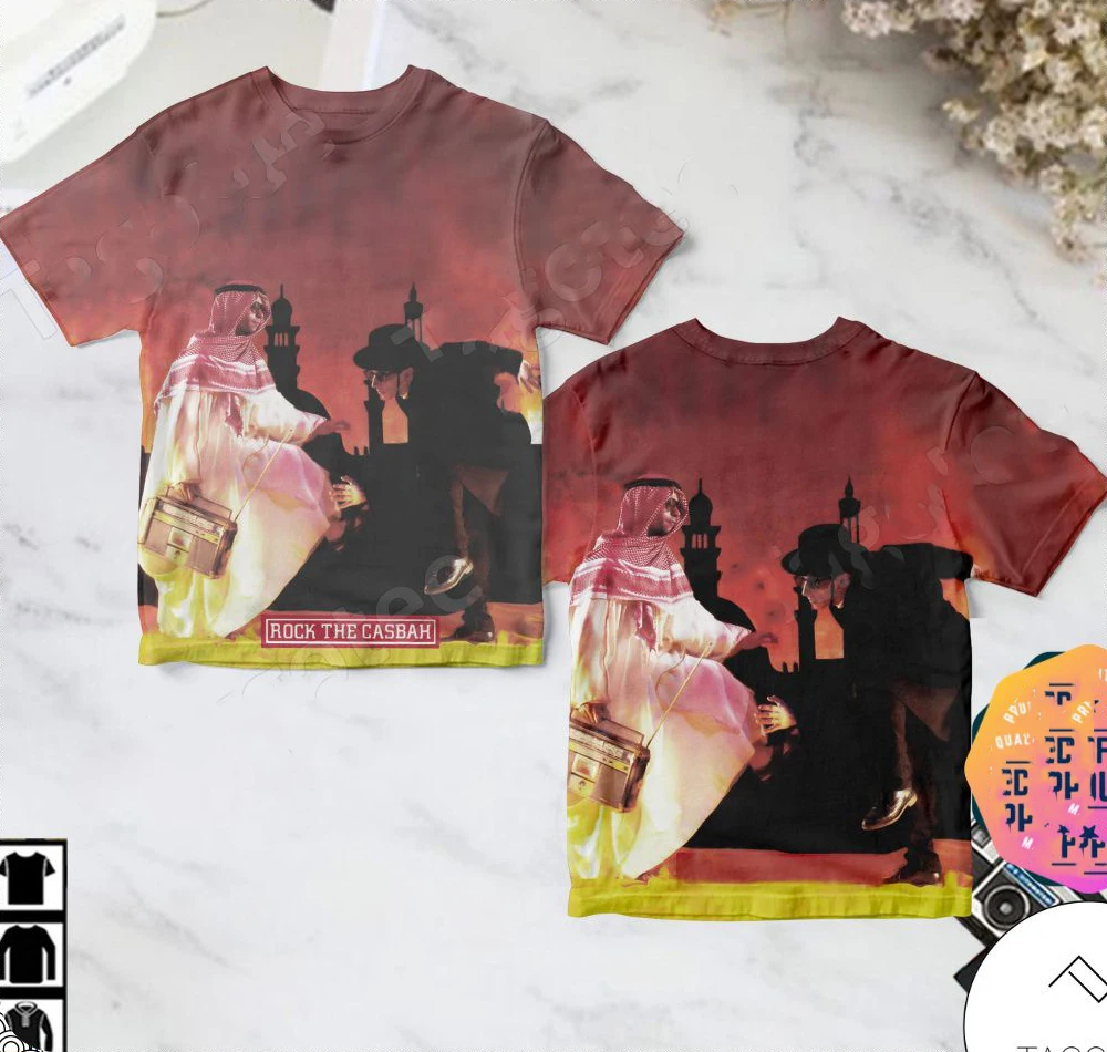 New Rock The Clash Album 3D Print T-shirt Summer Men Women Hip Hop Trend Short Sleeve Tees Oversized Loose Casual Streetwear Top
