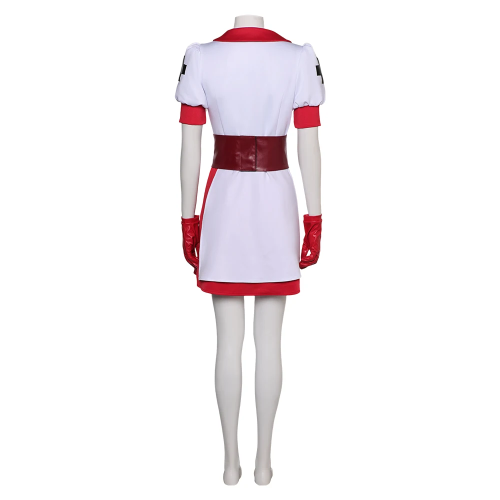 Spiel Täuschung cos Schnitter Krankens ch wester Cosplay Kostüm Outfits Fantasie Uniform Halloween Karneval Anzug Zubehör für Mädchen Rollenspiel