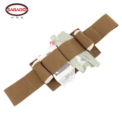 Organizzare tattico IFAK Liner Zaino da esterno Stoccaggio Fascia elastica Attrezzatura medica Organizzatore fisso Caccia Sport MED Strumento di fissaggio