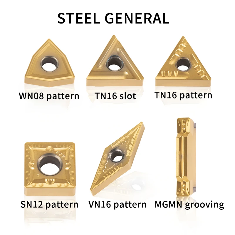 Kakarot Carbide Inserts Externe Draaigereedschappen VNMG160408 VNMG160404 Fg Ms Mt Ts Draaigereedschappen Keramische Gecoat Insert Metalen Draaibank
