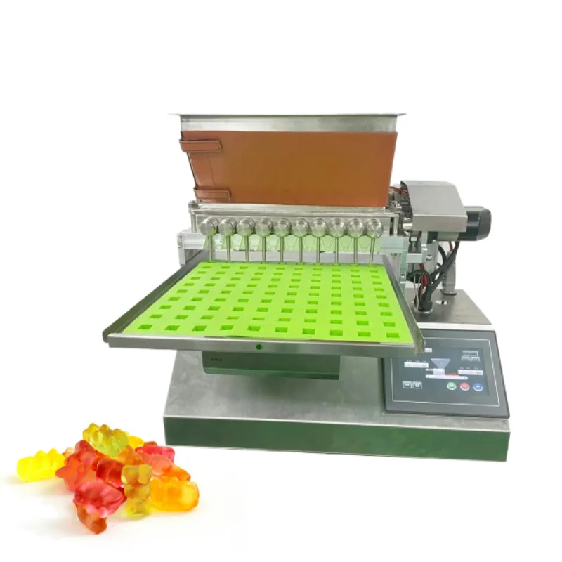 Semi-Automatic Soft Candy Depositing Machine Gummy Making Machine Injecting Chocolate Machine For Candys