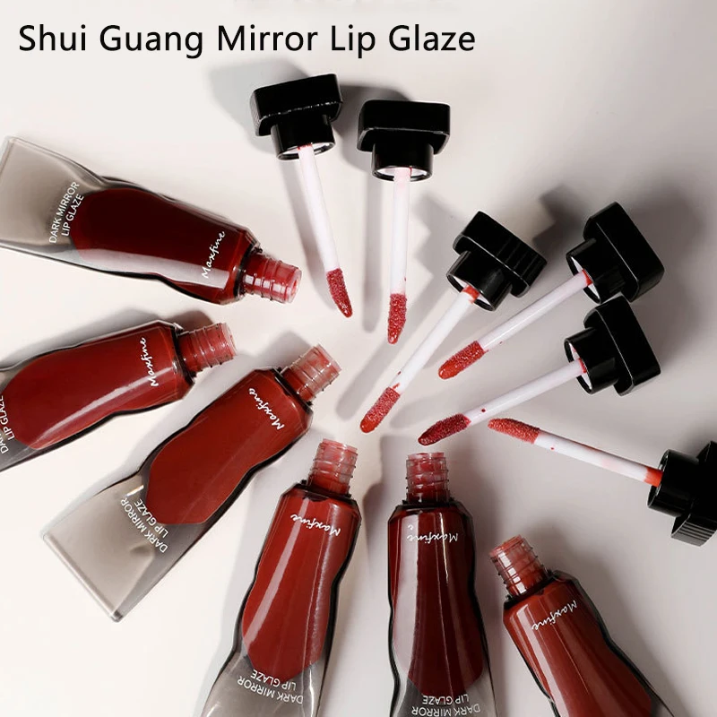 女の子純粋な欲望透明顔料アイスブロックウォーターグロスミラーリップグロスダークリップグロス手頃な価格の学生パーティーリップグロス